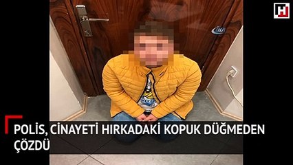 Polis, cinayeti hırkadaki kopuk düğmeden çözdü