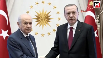 Cumhurbaşkanı Erdoğan-Bahçeli görüşmesi başladı