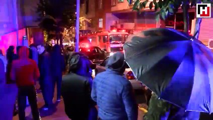 Doğalgaz kaçağı yangına neden oldu