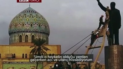 Saddam Hüseyin heykelini deviren Iraklı: Yeniden dikmek isterdim