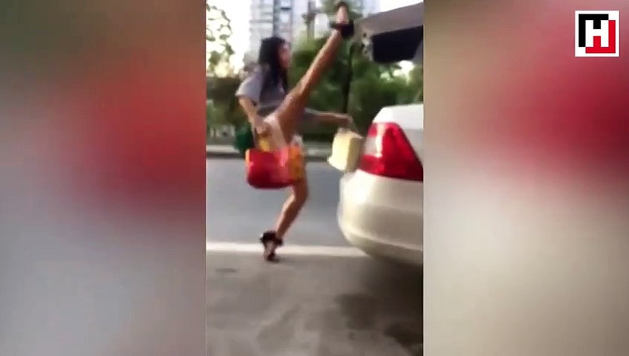 Çinli kadından şaşırtan hareket