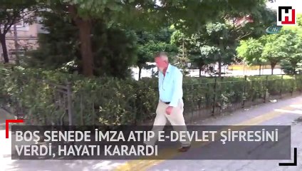 İmza attı hayatı karardı