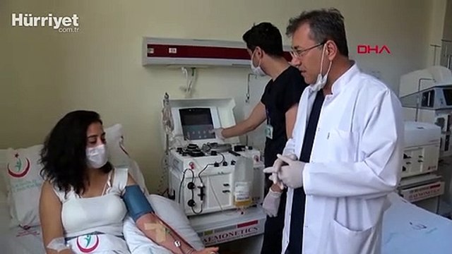 Koronavirüsü yenen sağlıkçı Melek'ten, iki kez immün plazma bağışı