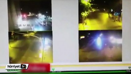 Çiçekçinin ölümüne neden olan kazanın görüntüleri