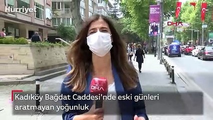 Bağdat Caddesi'nde eski günleri aratmayan yoğunluk