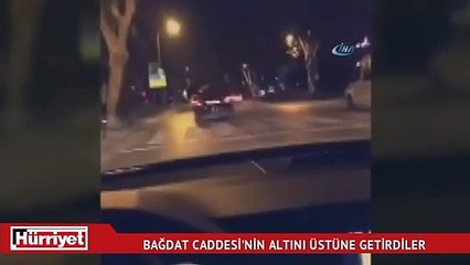 Bağdat Caddesi’nin altını üstüne getirdiler