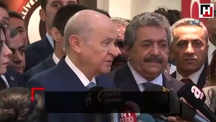Devlet Bahçeli’den muhalefetin ittifakına ilk yorum
