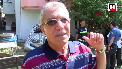 Beylikdüzü'nde otomobil 3 katlı evin bahçesine uçtu