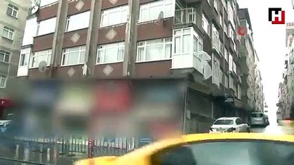 Bahçelievler'de 7 katlı bir bina yıkılma tehlikesi nedeniyle boşaltıldı
