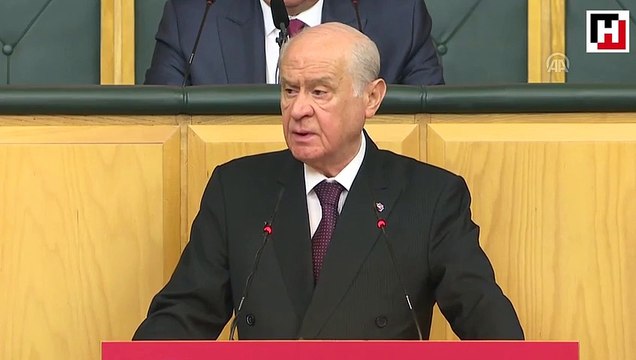 Devlet Bahçeli'den grup toplantısında konuştu