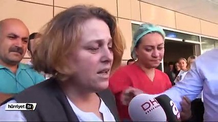 Eşinin kalbini elleriyle taşıdı