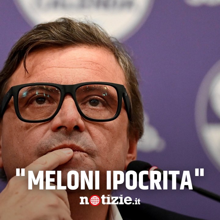 Calenda: "La Meloni ora vuole i tecnici come ministri, prima erano il male assoluto"