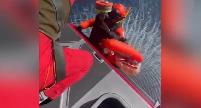 Catania - Soccorso in mare, esercitazione dei Vigili del Fuoco (14.10.22)