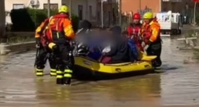 Maltempo in Sicilia, interventi dei Vigili del Fuoco nelle province di Trapani e Agrigento (14.10.22)