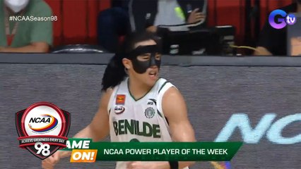 NCAA Season 98 | Game On Power Player (Week 5): Migs Oczon (Benilde) | Game On (Oct. 12, 2022)