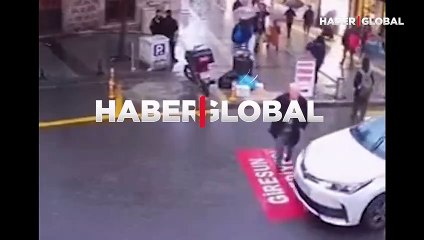 Görenleri şoke eden kaza 'kimse anlam veremedi'