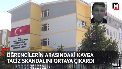 Öğrencilerin arasındaki kavga taciz skandalını ortaya çıkardı