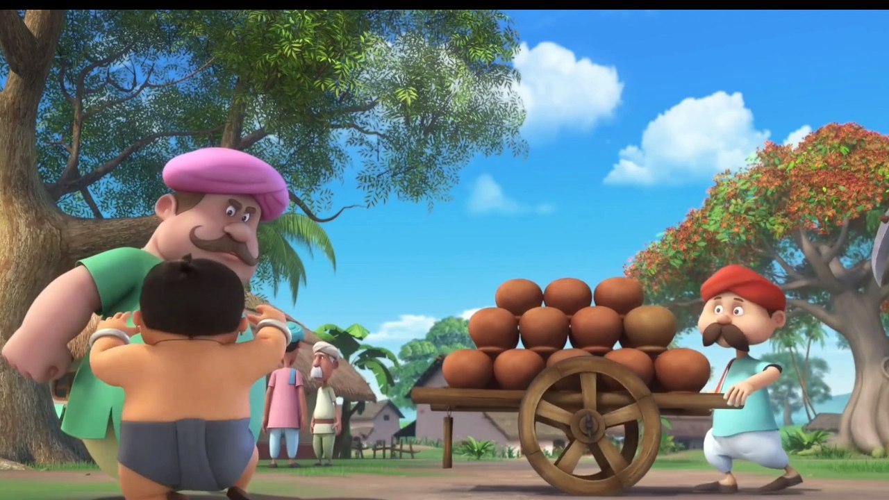 Chasing snacks!_dango _mighty little bheem