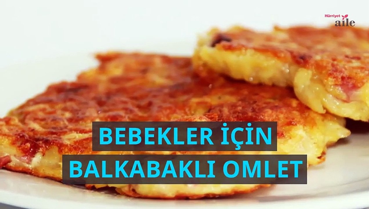 Balkabaklı bebek omleti