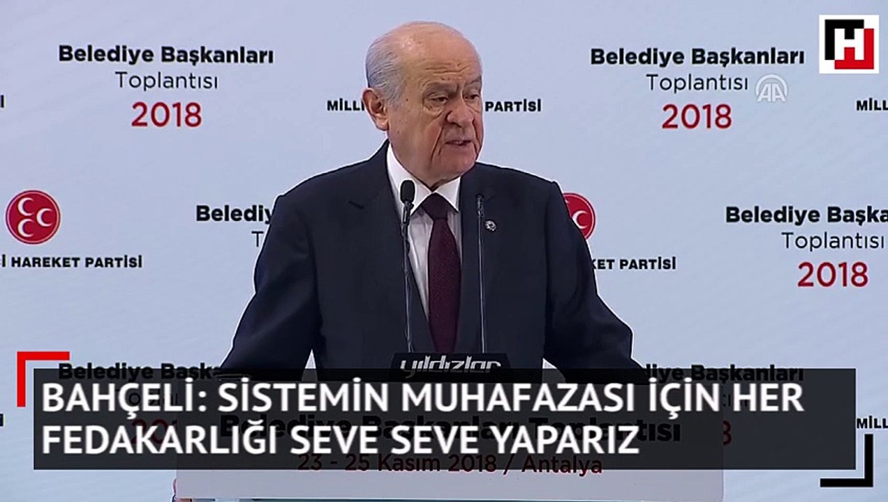 Bahçeli: Sistemin muhafazası için her fedakarlı...