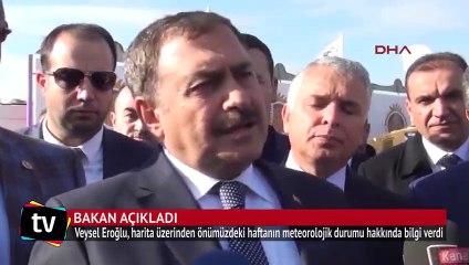 Bakan açıkladı: Çarşamba günü aşağı yukarı Türkiye’yi kar kaplıyor
