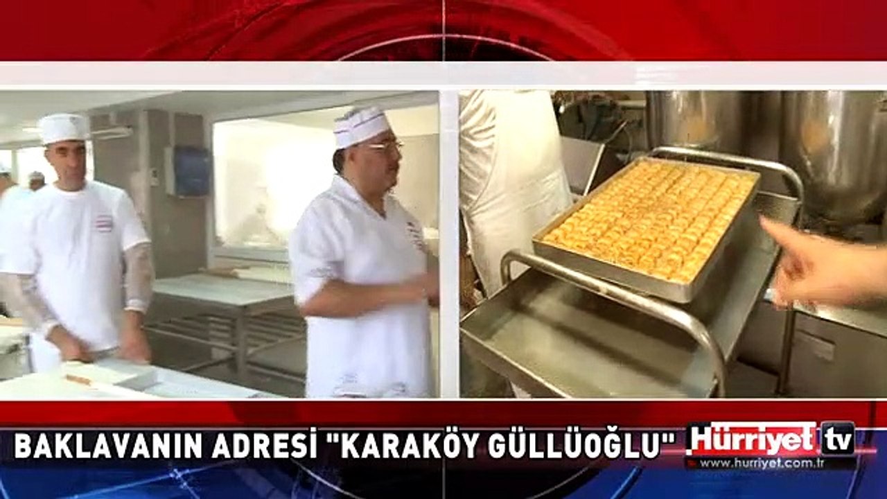 KARAKÖY GÜLLÜOĞLU'NDA BAYRAM MESAİSİ