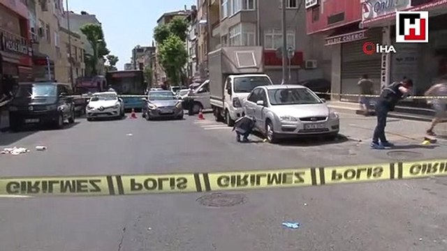 Bahçelievler'de cadde ortasında karısına kurşun yağdırdı
