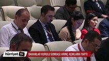 Bülent Arınç'tan Bakanlar Kurulu sonrası açıklamalar