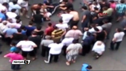 Sivil polisin yol verme kavgası kanlı bitti