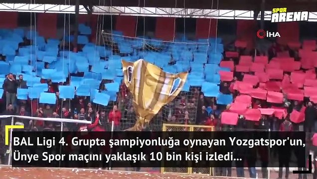 BAL Ligi'nde müthiş atmosfer!