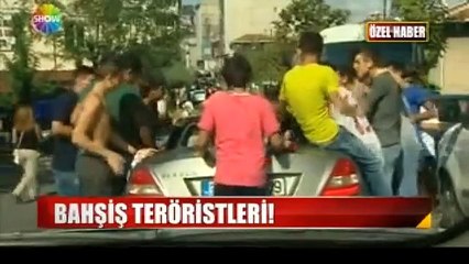 Bahşiş terörü böyle görüntülendi