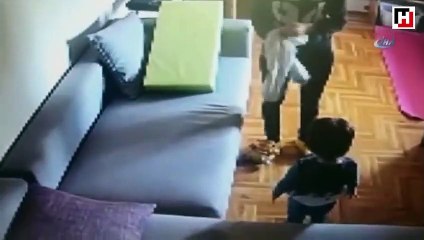 Özge Özpirinçci'nin 2 yaşındaki yeğenine şiddet uygulayan bakıcı yakalandı