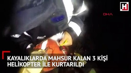 Balık tutarken kâbusu yaşadılar