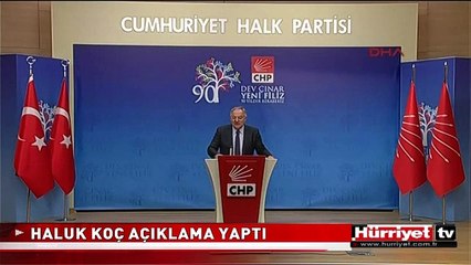 HALUK KOÇ'TAN RÜŞVET OPERASYONU AÇIKLAMASI