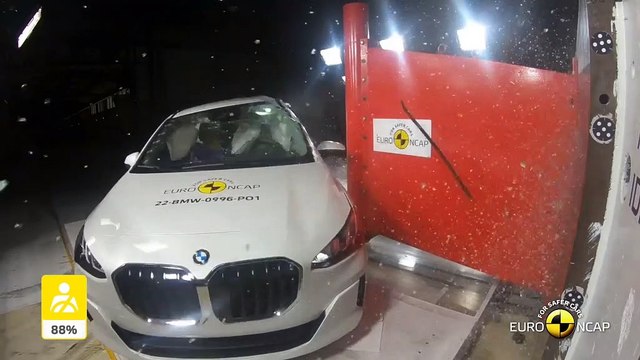 Le monospace BMW Série 2 Active Tourer obtient cinq étoiles aux crash-tests Euro NCAP 2022