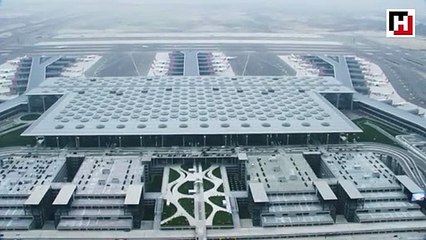 İstanbul Havalimanı'ndan çekilen son görüntüler paylaşıldı