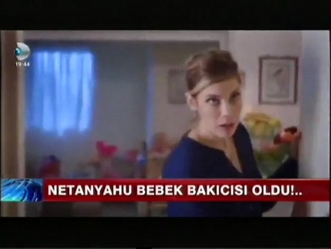 Netanyahu bebek bakıcısı oldu