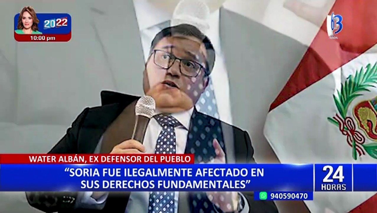 Aníbal Torres sobre reposición de Daniel Soria como procurador: “No hay una sentencia firme”
