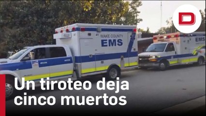 Al menos cinco muertos en un tiroteo en Carolina del Norte, EE.UU.