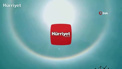 İlginç güneş manzarası ülkede gündem oldu
