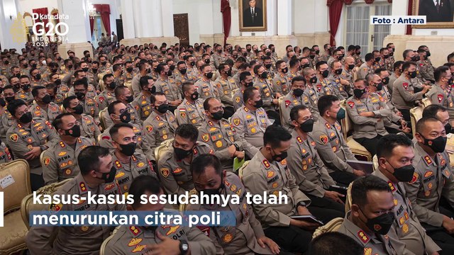 Bertemu Jokowi, Kapolri Janji Akan Balikkan Kepercayaan Publik