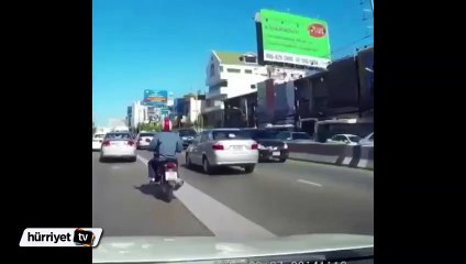 Bangkok'a meteor düştü