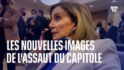 Assaut du Capitole: une nouvelle vidéo montre Nancy Pelosi appelant des renforts