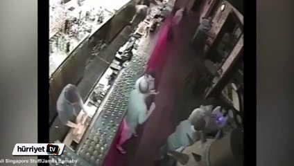 Barda kaydedilen bu görüntüler korkuttu