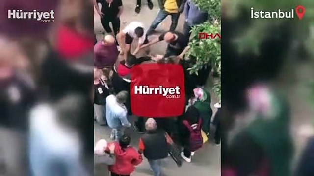 Esenler'de 15 yaşındaki kızı taciz ettiği iddia edilen şüpheliyi linçten polis kurtardı