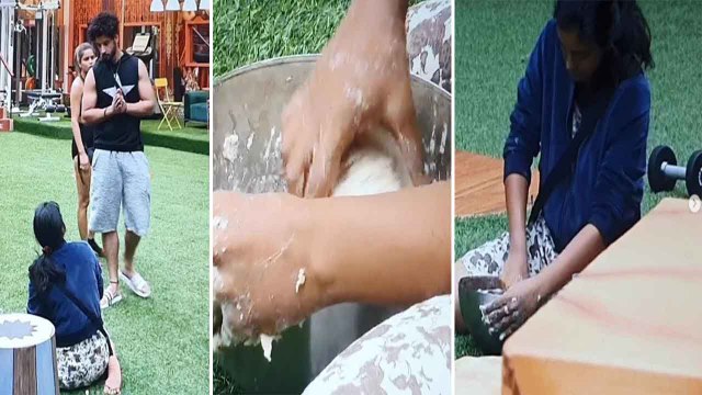 Bigg Boss 16 ; Sumbul Touqeer को गार्डन में आंटा गूंथते देख शॉक्ड Gautam Vig ने क्या बोला ? | *TV