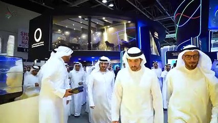 Sheikh Hamdan visits Gitex in Dubai