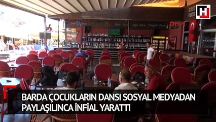 Muğla Barda çocukların dansı sosyal medyadan paylaşılınca infial yarattı