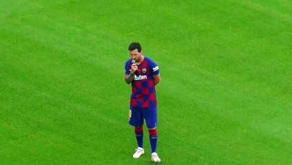 Messi’den taraftara mesaj var