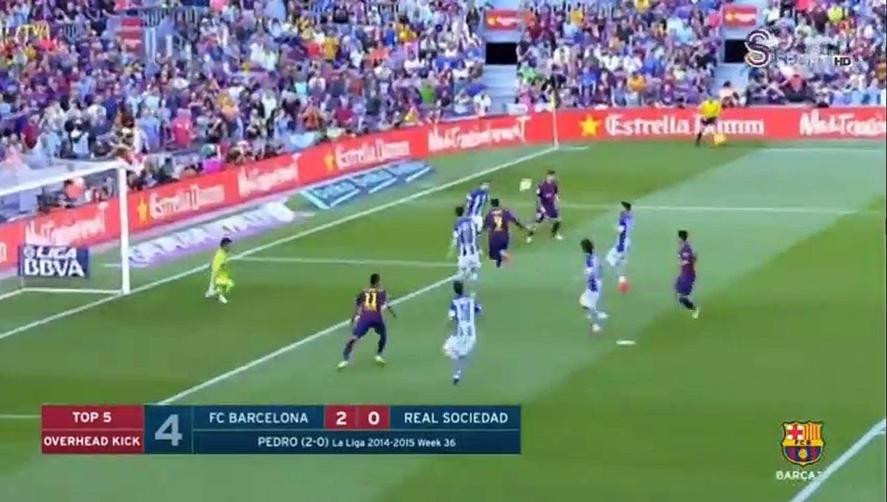 İşte Barcelona tarihinin en şık rövaşata golleri!